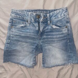 American Eagle denim shorts size 0